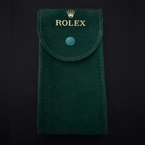 Rolex Dark Green Velvet Watch Case